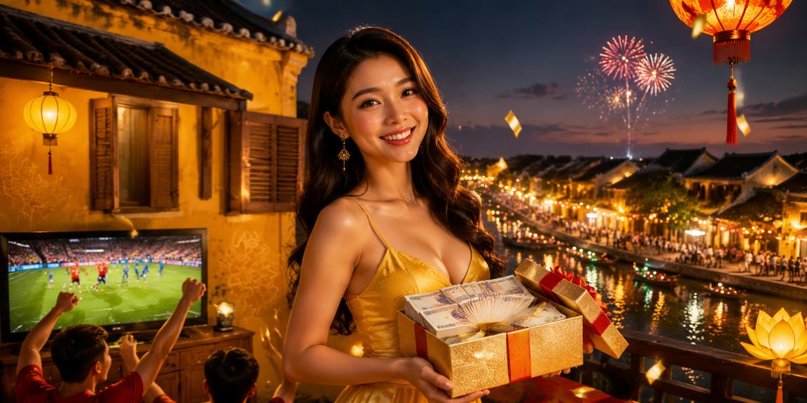 Không khí đặt cược sôi động tại chợ đêm Hội An